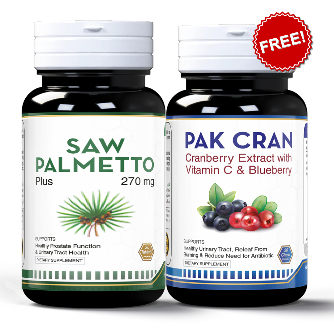 Buy Saw Palmetto Plus Get 1 Pak Cran Free